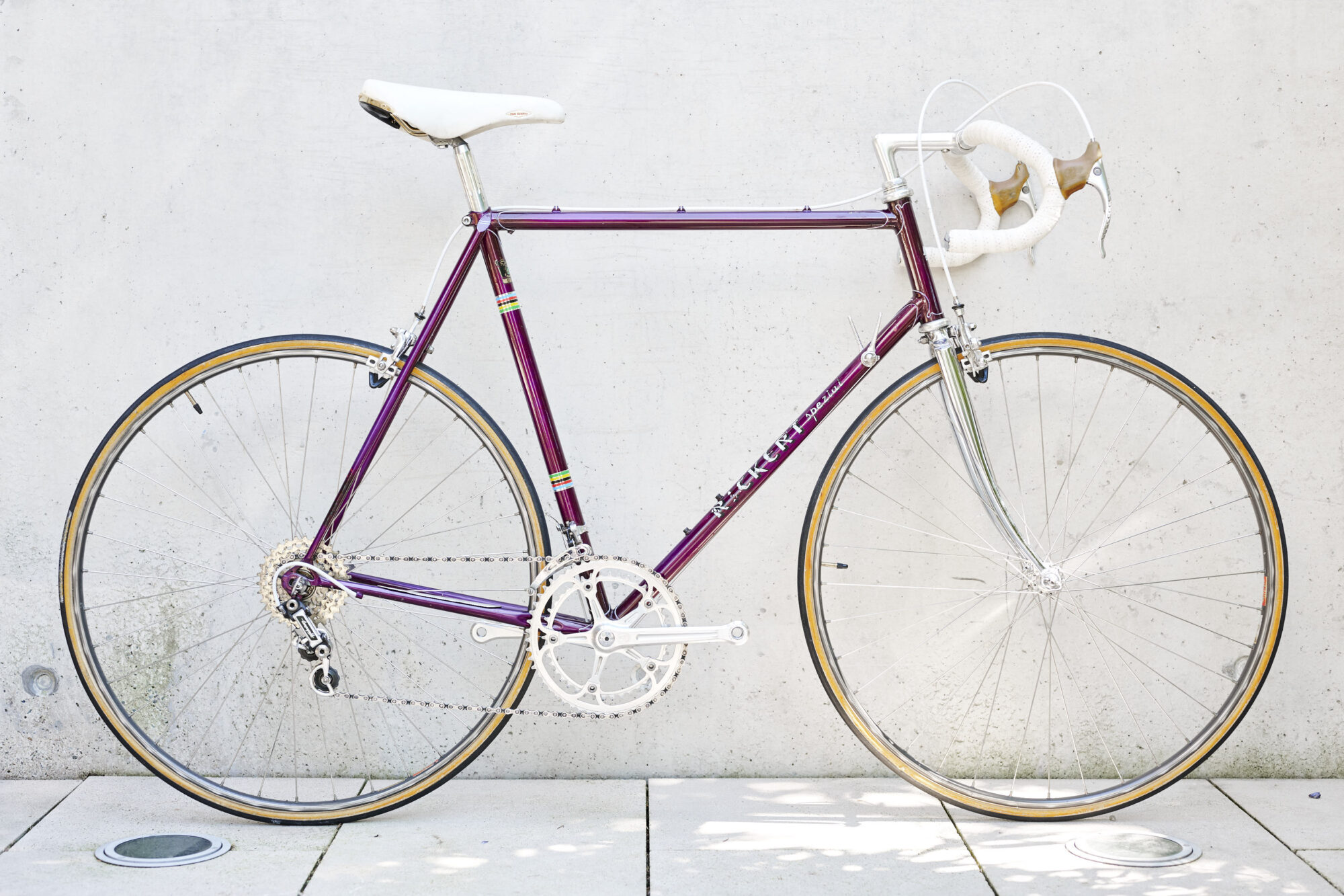 Cadre Vélo Vintage Rickert Spezial Dortmund – Acier Rouge 56 Cm